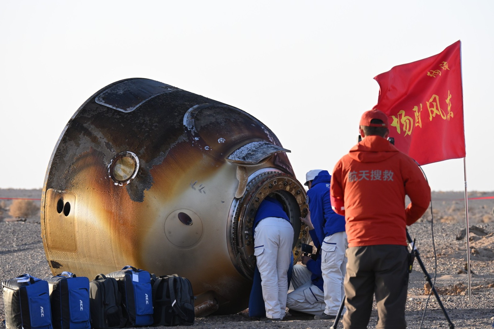 Návrat modulu Šen-čou 20: První nouzová operace čínského pilotovaného programu